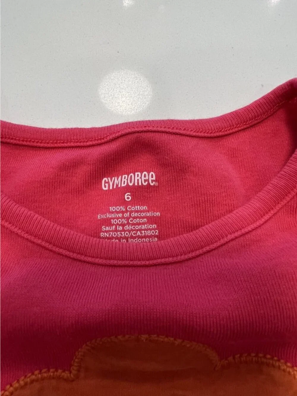 Gymboree Pink Flower Tee